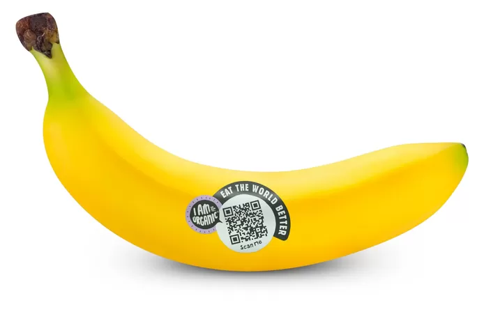 QR-code op een productverpakking